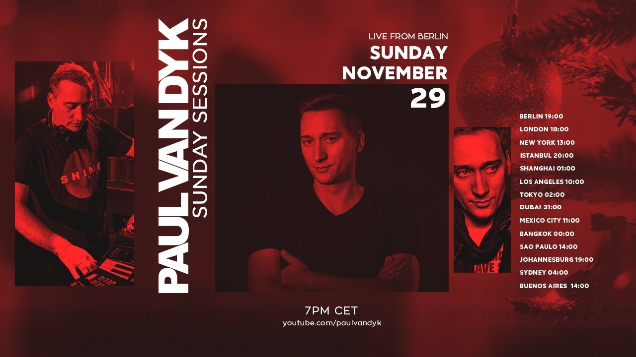 Paul van Dyk - Live @ Sunday Sessions #27 2020