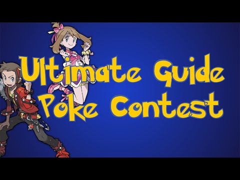 how to do pokemon contests