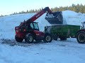 manitou + zetor 9540 s n�v?sem
