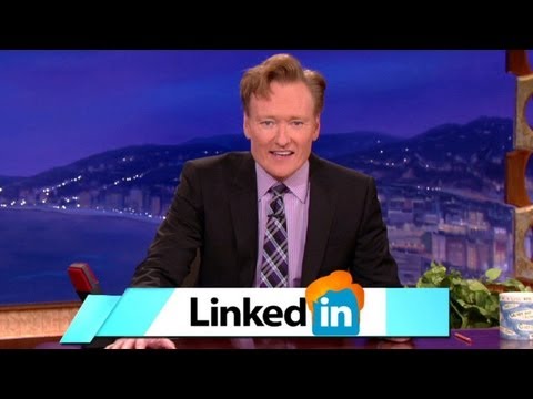 Obrien - Conan's intent on expanding his social media empire -- and won't stop until he's the #1 Influencer on LinkedIn. More CONAN @ http://teamcoco.com/video Team C...
