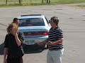 Infiniti Q45 burning rubber doing donuts pt. 1 Infiniti Q45 burning rubber doing donuts pt. 1