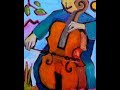 The Cellist: Oil Painting by Paul Cumes