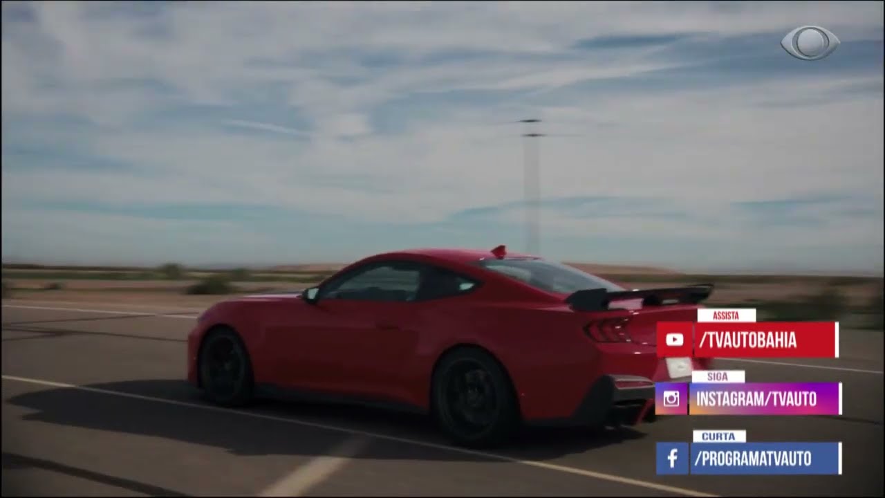 FORD APRESENTOU O MUSTANG DARK HORSE SC