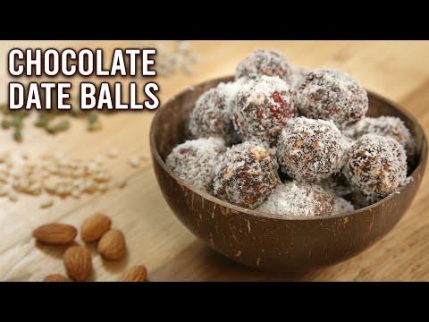 Chocolate Date Balls | Chocolate Dessert | Healthy Energy Ball | Protein Snack Recipe | Upasana