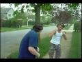 An innocent bystander gets a Steet Fighter ass kickin. Pedestrian-Steve Umstetter Guile-Dan Triolo Ryu-Zane Miller