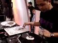 DJ Happee freestyle skratching @ NAMM 08