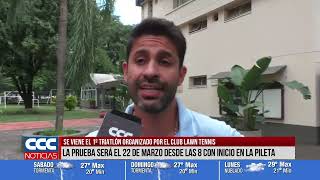 SE VIENE EL 1º TRIATLÓN ORGANIZADO POR EL CLUB LAWN TENNIS