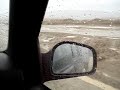 La Ruta 40 con lluvia