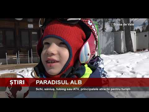 Schi, săniuș, tubing sau ATV, principalele atracții pentru turiști, la Stâna de Vale