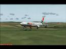 Jetstar A330 landing WMSA rw33 FS2004