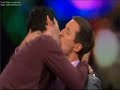 Chaz from chaser suprise pashing Rove on Live TV long