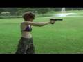 Girl Gets Owned by a Desert Eagle