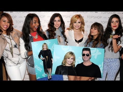 Demi Lovato & Fifth Harmony Hang Out in NYC!