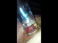Popping a boil (zit) with glass bottle gross must watch!