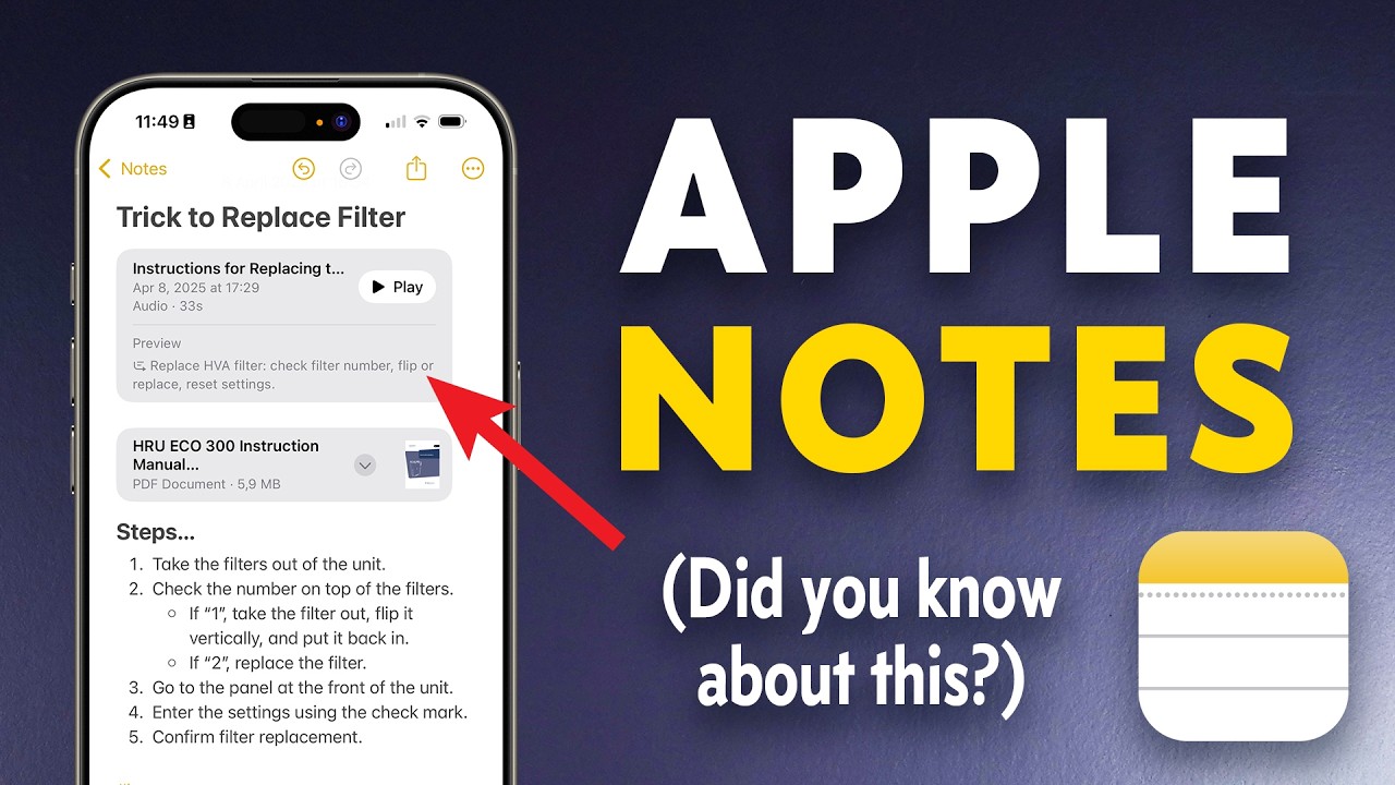 Awesome Apple Notes feature helps you remember anything