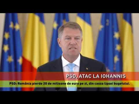 Iohannis, atacat de PSD pe facebook