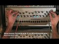 Sherman Filterbank 2 w/ Elektron MachineDrum  -  Birds