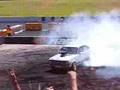 V8 Datsun 1200 Coupe Burnout