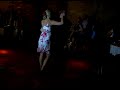 dancing salsa at my brothers birthday party with clare!