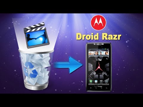 how to recover deleted videos on droid x
