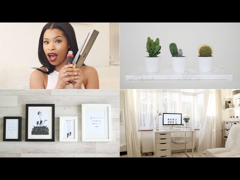 3 Easy Home Office/Room DIYs + TOUR! | DIY & INTERIOR