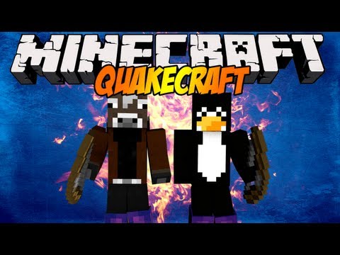 Minecraft: Pingwin i tak przegrasz! - QuakeCraft z Polskim Pingwinem