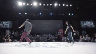Gucchon vs Aladdin – Free Spirit Championship 2016 1 vs 1 Popping Quarter Final