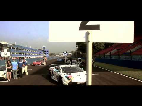 (FIX) Lamborghini Blancpain Super Trofeo Asia Series 2014 Race 2 – Sentul EXTENDED