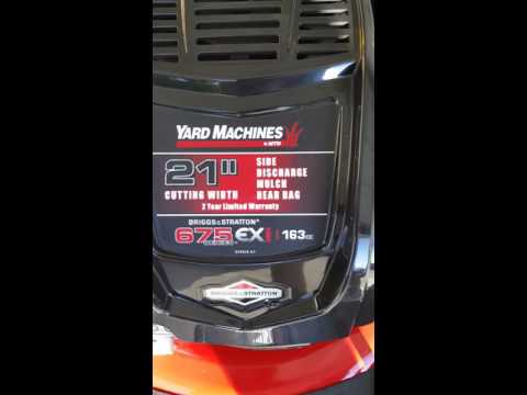 video-linktoworks-Yard machine brand new, pull cord doesn't work (solved)