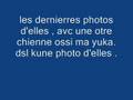 mes chiennes .