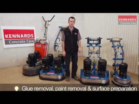 Concrete Grinder | Heavy Duty Double Head 415V for Hire Video Image