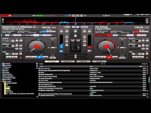 how to sync virtual dj with mixer