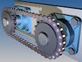 Animated chain in autodesk inventor