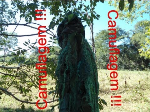 how to dye a ghillie suit