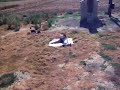 Super Amanda Rolls About in the Dirt