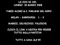 Fabio Alisei Zoo 105 Milan 1 Sampdoria 2 Maggio Delvecchio Fabio Alisei Zoo 105 Milan 1 Sampdoria 2 Maggio Delvecchio