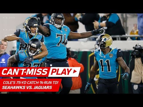 Video: Keelan Cole's 75-Yd Catch-'n-Run TD to Take the Lead vs. Seattle! | Can't-Miss Play | NFL Wk 14