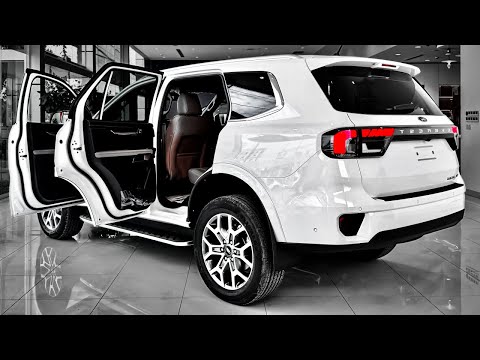 2025 Ford Everest Titanium​ Arctic White: Luxury SUV, Interior & Exterior