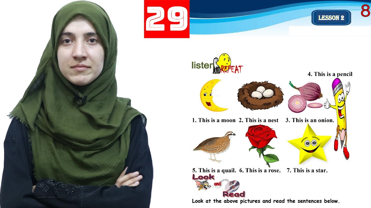 Class 4 - English _ Lesson 29 / انگلیسی څلورم ټولګی - لوست 29