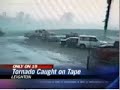 Tornado caught on tape flipping cars around