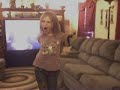 Angelica dancing to Stutter Rap