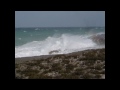 Hurricane Earl waves from Bahamas
