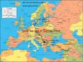 My trip to from Sweden to Syria, by car. Now in Pirot, Serbia.