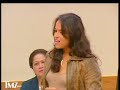 michelle rodriguez speaking in court at her sentencing recently where she opted for the 5 days in jail (she only served a little over 4 hrs) instead of community service. very interesting seeing her talk about her experiences. tmz.com