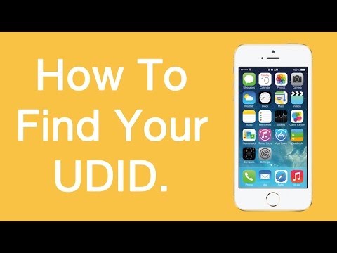 how to obtain udid iphone