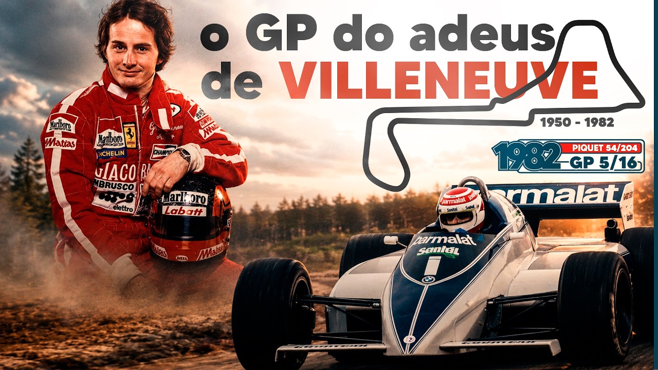 O Grande Prêmio do ADEUS de GILLES VILLENEUVE - GP da Bélgica 1982