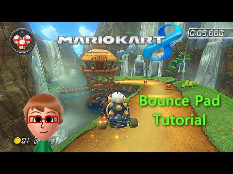 Mario Kart 8 - Bounce Pad Tutorial (Tips and Tricks)