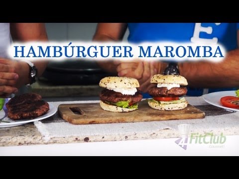 Hambúrguer Maromba - 4FitClub Gourmet