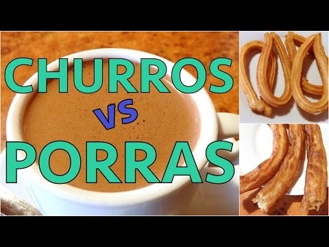 VIDEO: Churros vs Porras