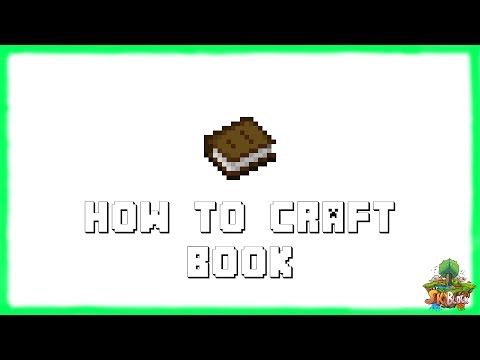 how to make a book in minecraft